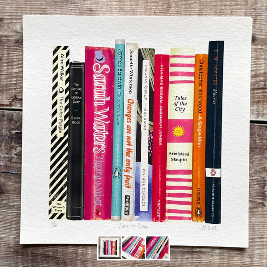 Love is Love - limited-edition, giclee print