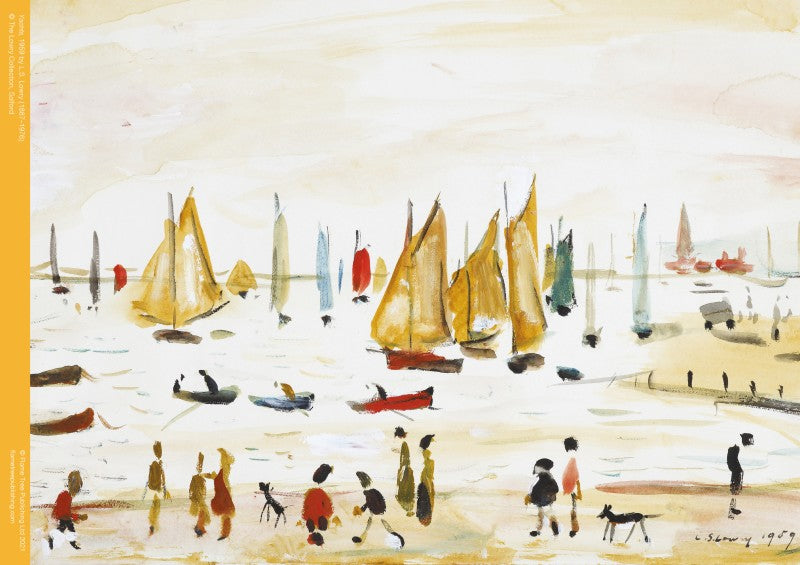 L.S. Lowry: Yachts: A 500-piece Jigsaw Puzzle