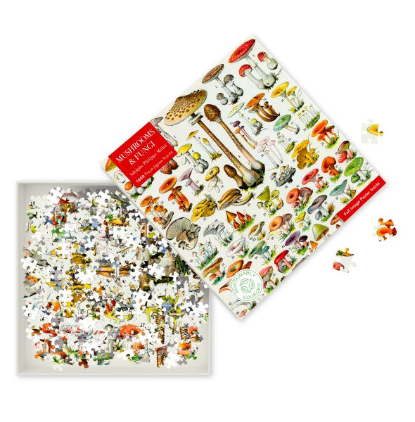 Mushrooms & Fungi 1000-piece Jigsaw Puzzle - Adolphe Philippe Millot