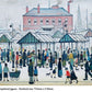 L.S. Lowry: Market Scene, Northern Town, 1939: A 1000-piece Jigsaw Puzzle