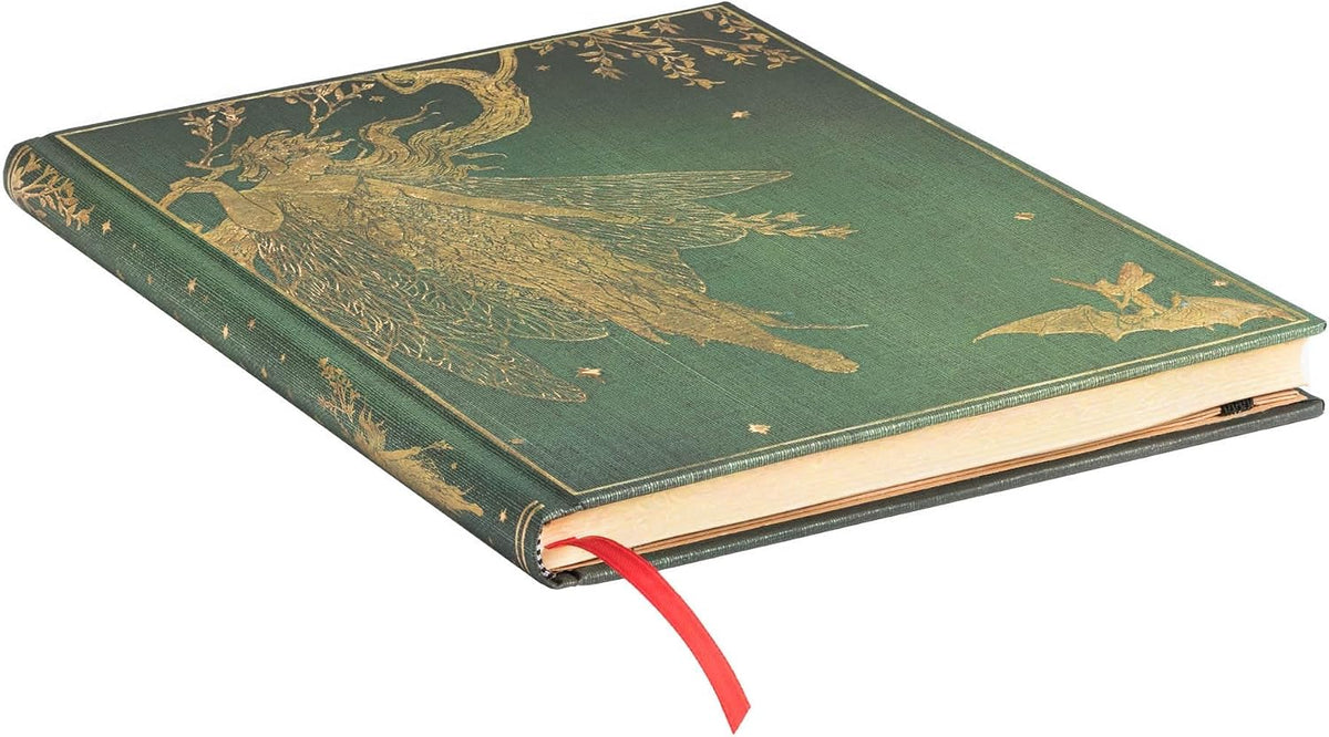 Olive Fairy Midi Unlined Hardcover Journal