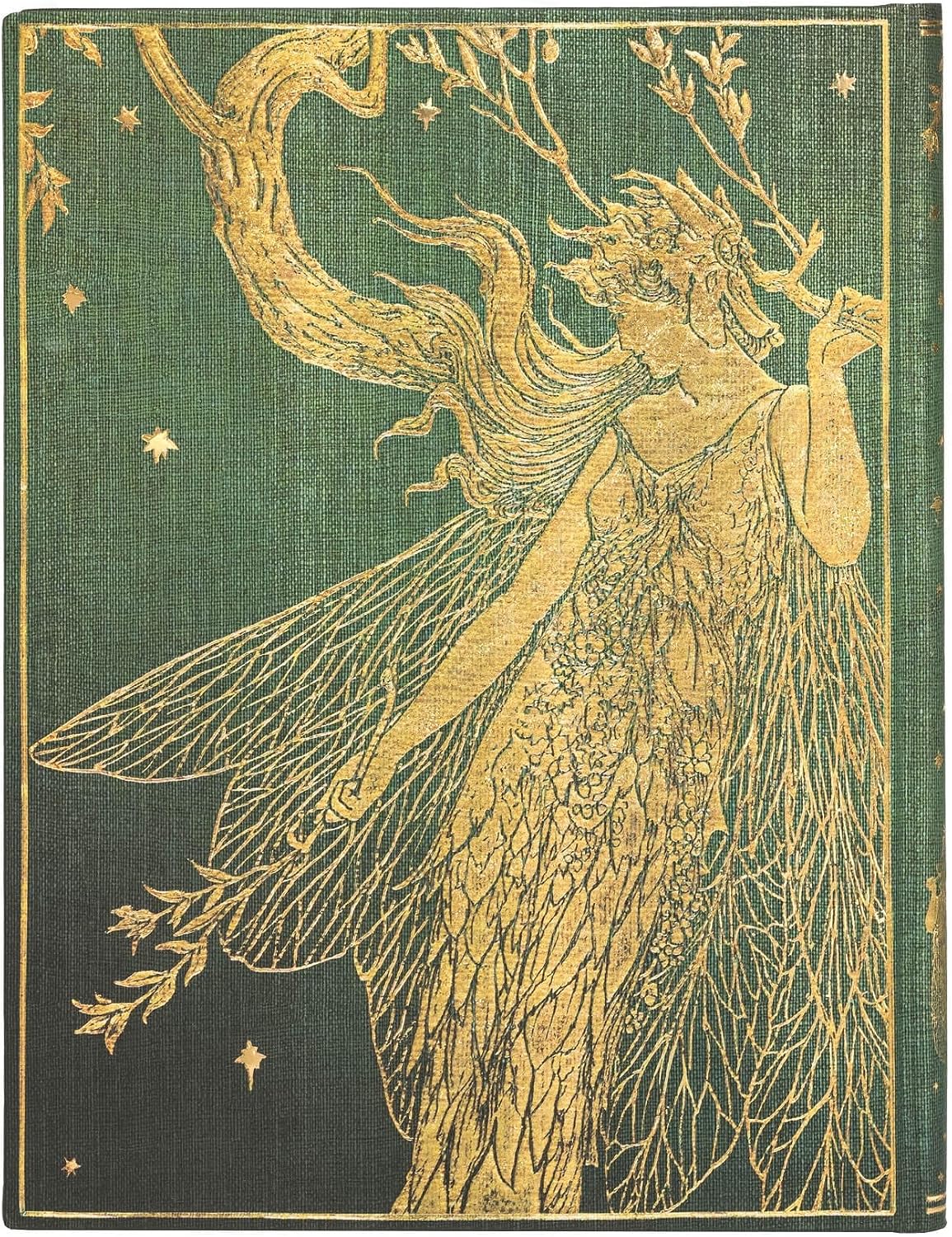 Olive Fairy Ultra Unlined Hardcover Journal