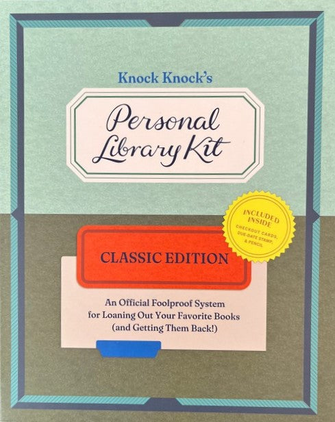 Personal Library Kit - Knock Knock – Book Bubble/Old School Bookshop