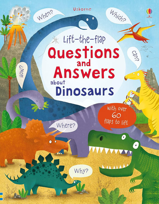 Lift-the-flap Questions and Answers about Dinosaurs - Questions and Answers - Katie Daynes | Marie-Eve Tremblay