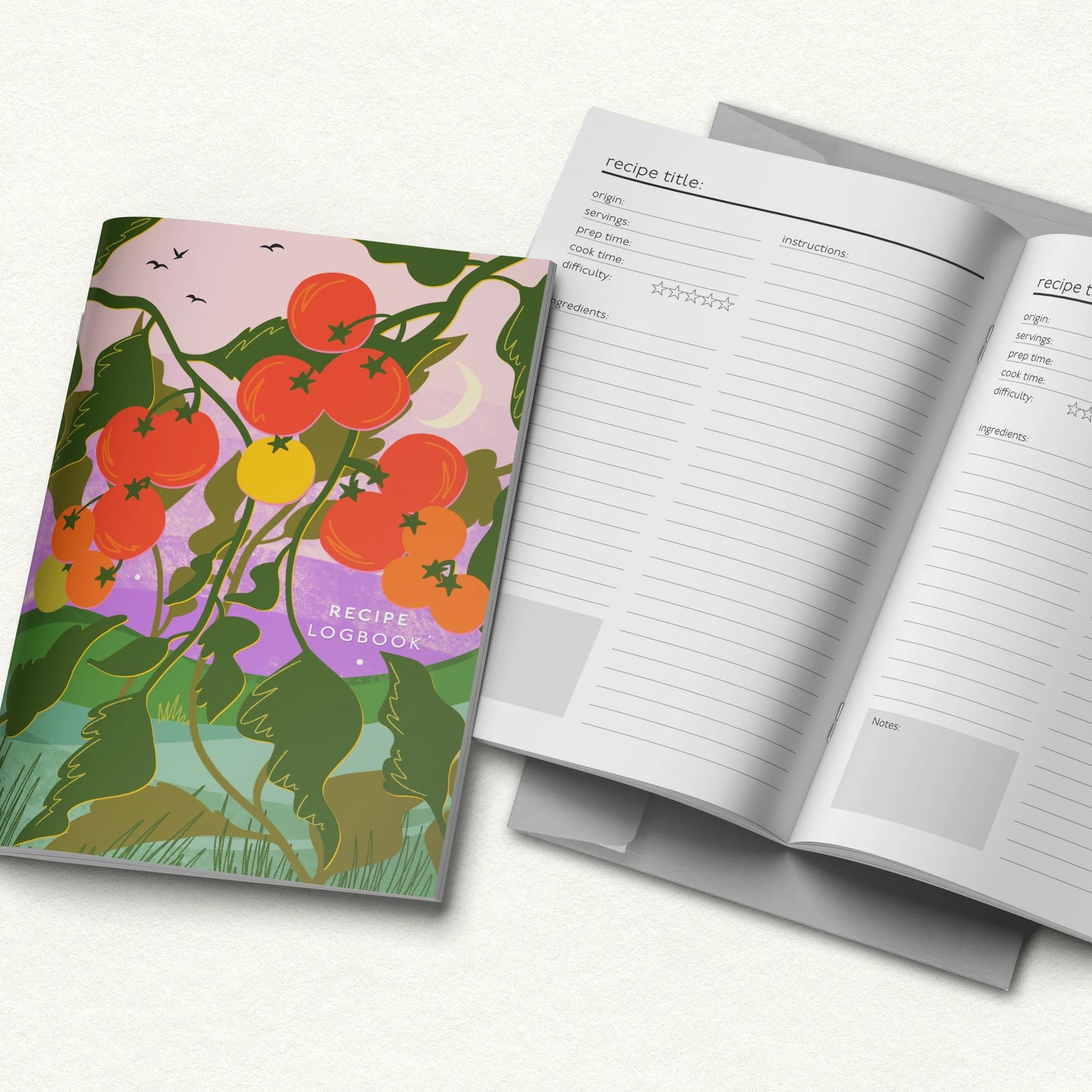 Recipe Logbook (Tomatoes)- Onneke