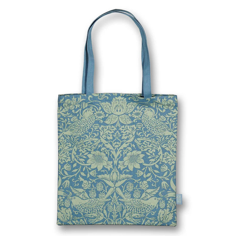 Shopping Bag Recycled Cotton - William Morris (Sage)