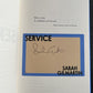 Service - Sarah Gilmartin - SIGNED FIRST EDITION