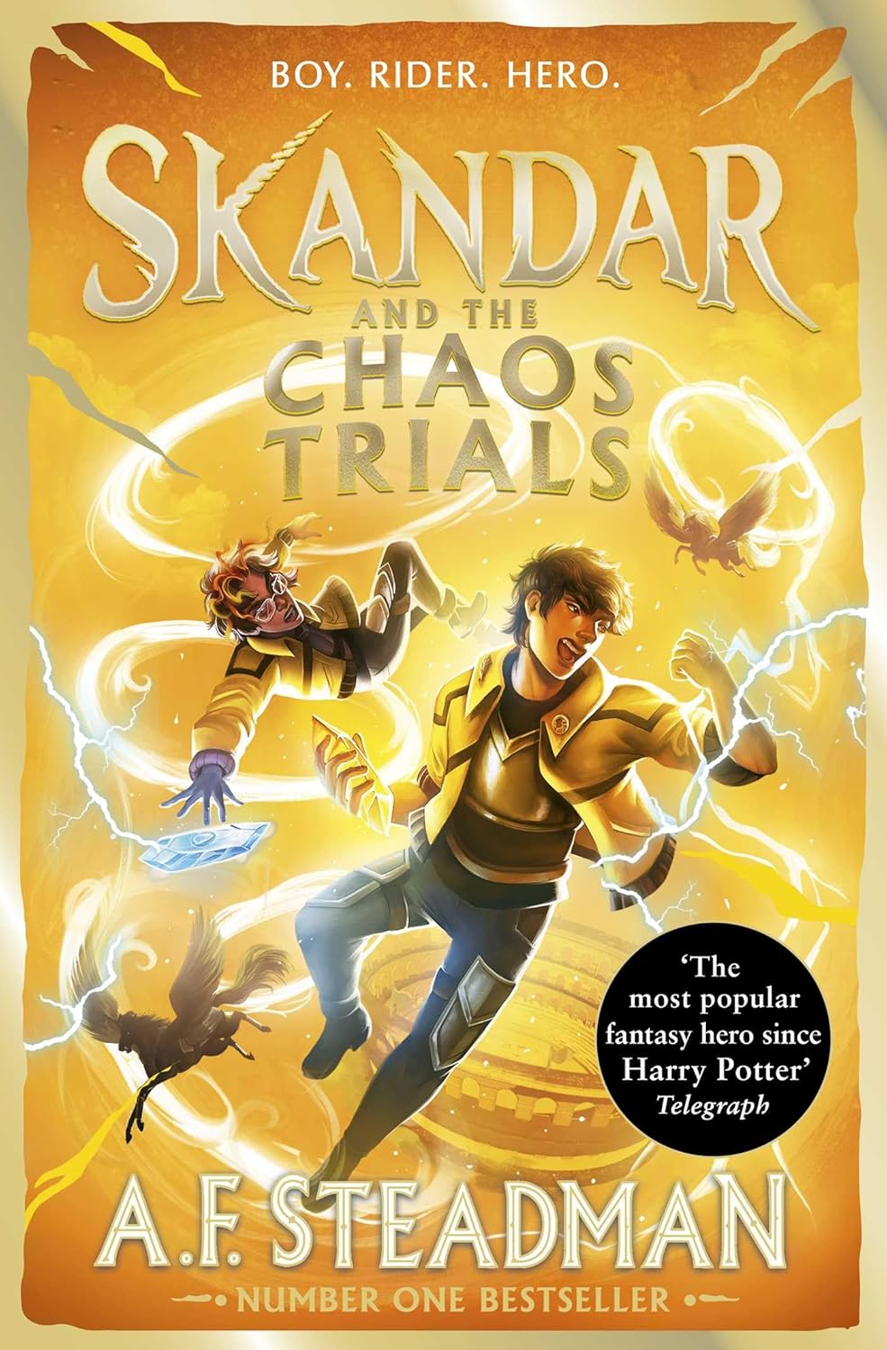 Skandar and the Chaos Trials (Skandar Series #3) - A.F. Steadman