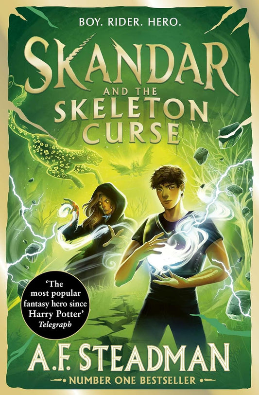 Skandar and the Skeleton Curse (Skandar Series #4) - A.F. Steadman