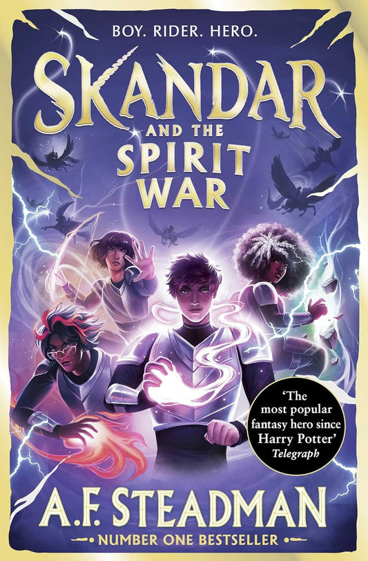 Skandar and the Spirit War (Skandar Series #5) - A.F. Steadman