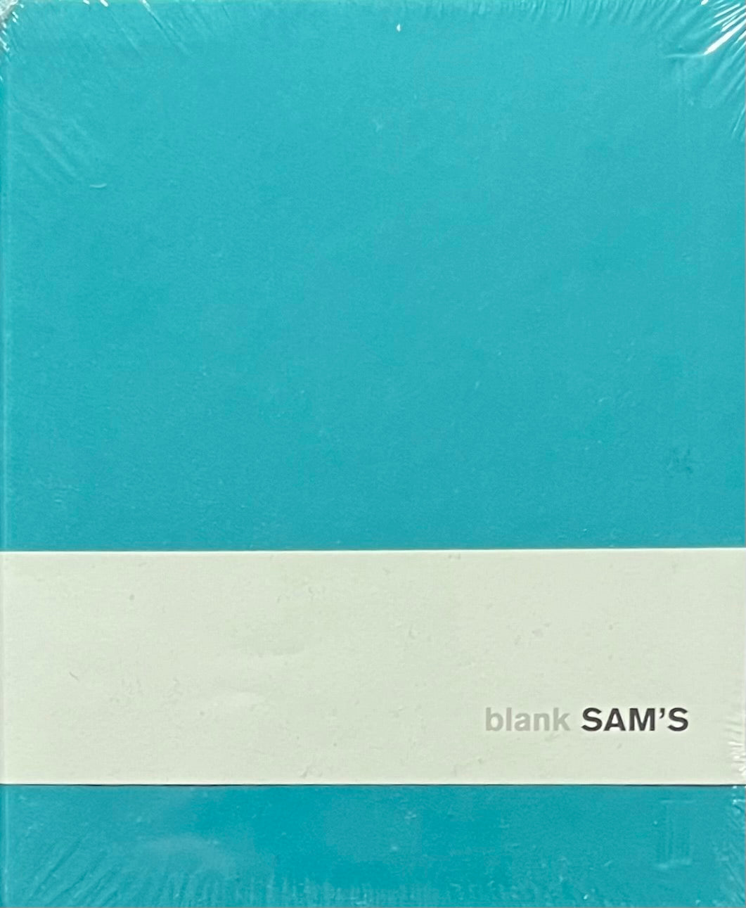 Blank SAM's Notebook - Turquoise