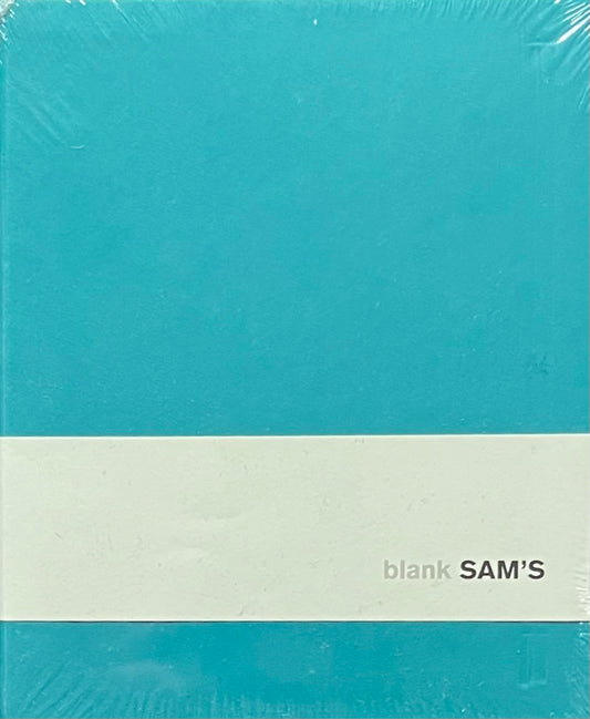 Blank SAM's Notebook - Turquoise