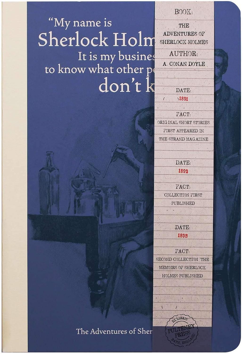 Sherlock Holmes A5 Notebook Journal
