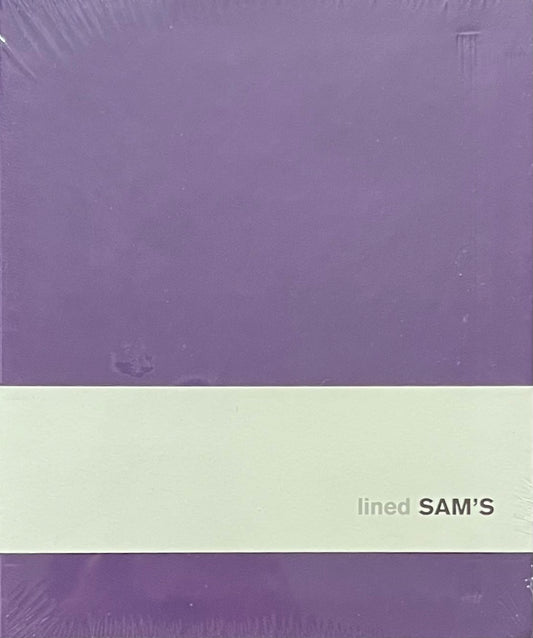 Lined SAM's Notebook - Purple