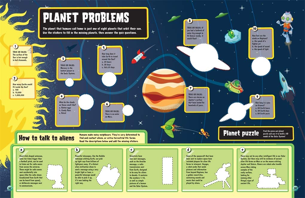 Science Lab: An Alien Activity Book