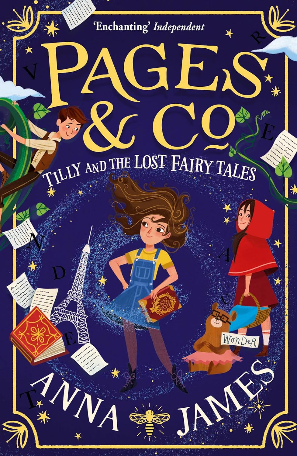 Tilly and the Lost Fairy Tales (Pages & Co. Series #2) - Anna James