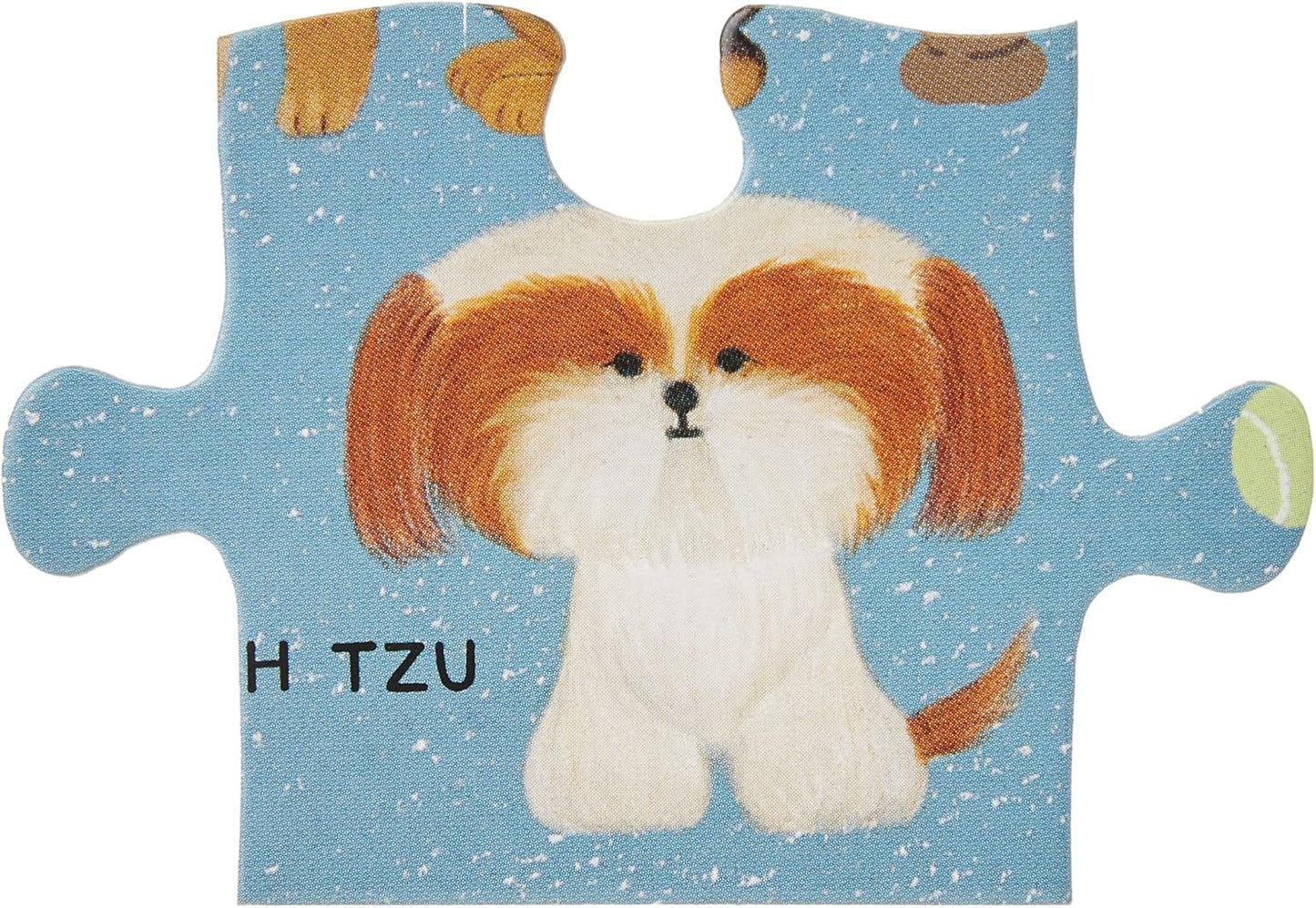 The A to Z of Dogs: 58 Piece Jigsaw Puzzle