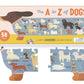 The A to Z of Dogs: 58 Piece Jigsaw Puzzle