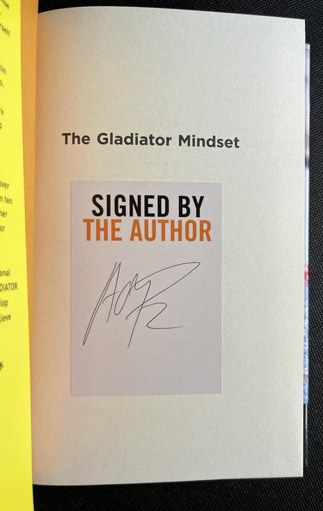 The Gladiator Mindset - Adam Peaty - SIGNED FIRST EDITION