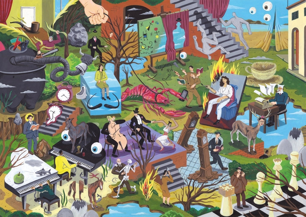 The Story of Surrealism: 500 Piece Jigsaw Puzzle