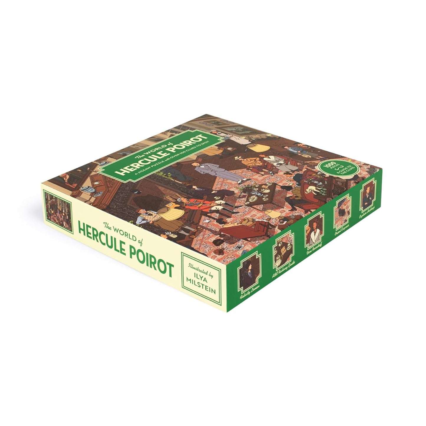 The World of Hercule Poirot: A 1000-piece Jigsaw Puzzle