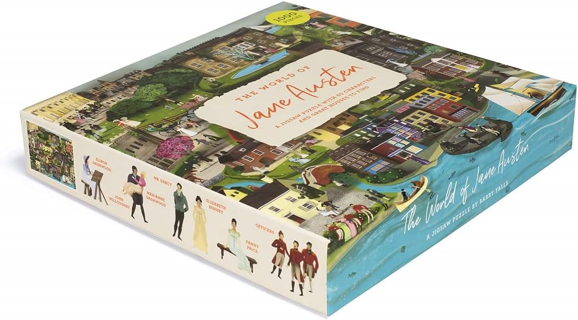 The World of Jane Austen: A 1000-piece Jigsaw Puzzle