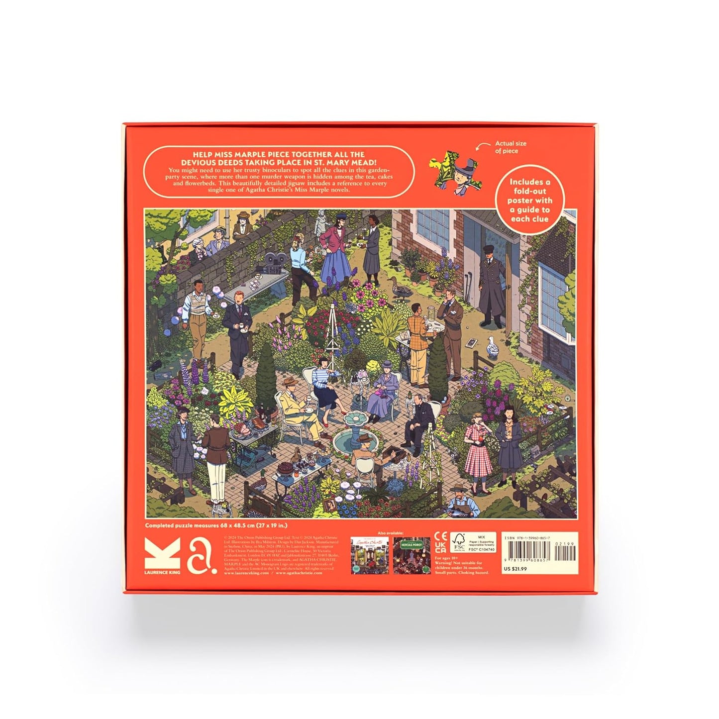 The World of Miss Marple: 1000 Piece Jigsaw Puzzle