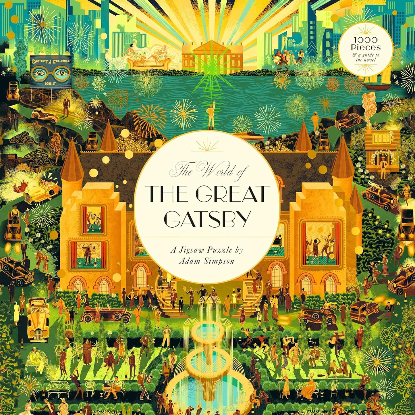 The World of the Great Gatsby Puzzle: 1000 Piece Jigsaw
