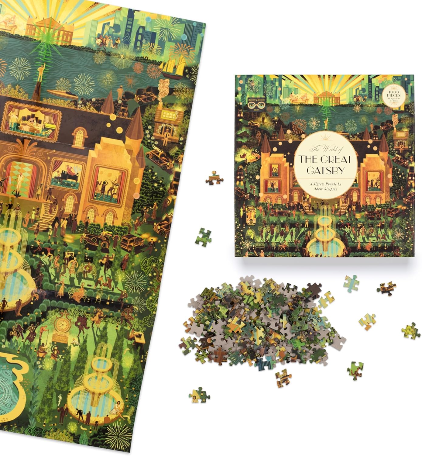 The World of the Great Gatsby Puzzle: 1000 Piece Jigsaw