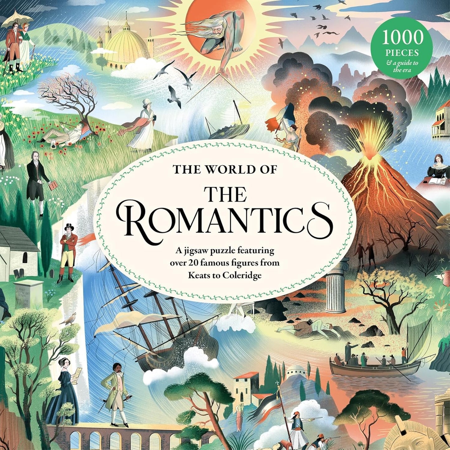 The World of The Romantics: 1000 Piece Jigsaw Puzzle