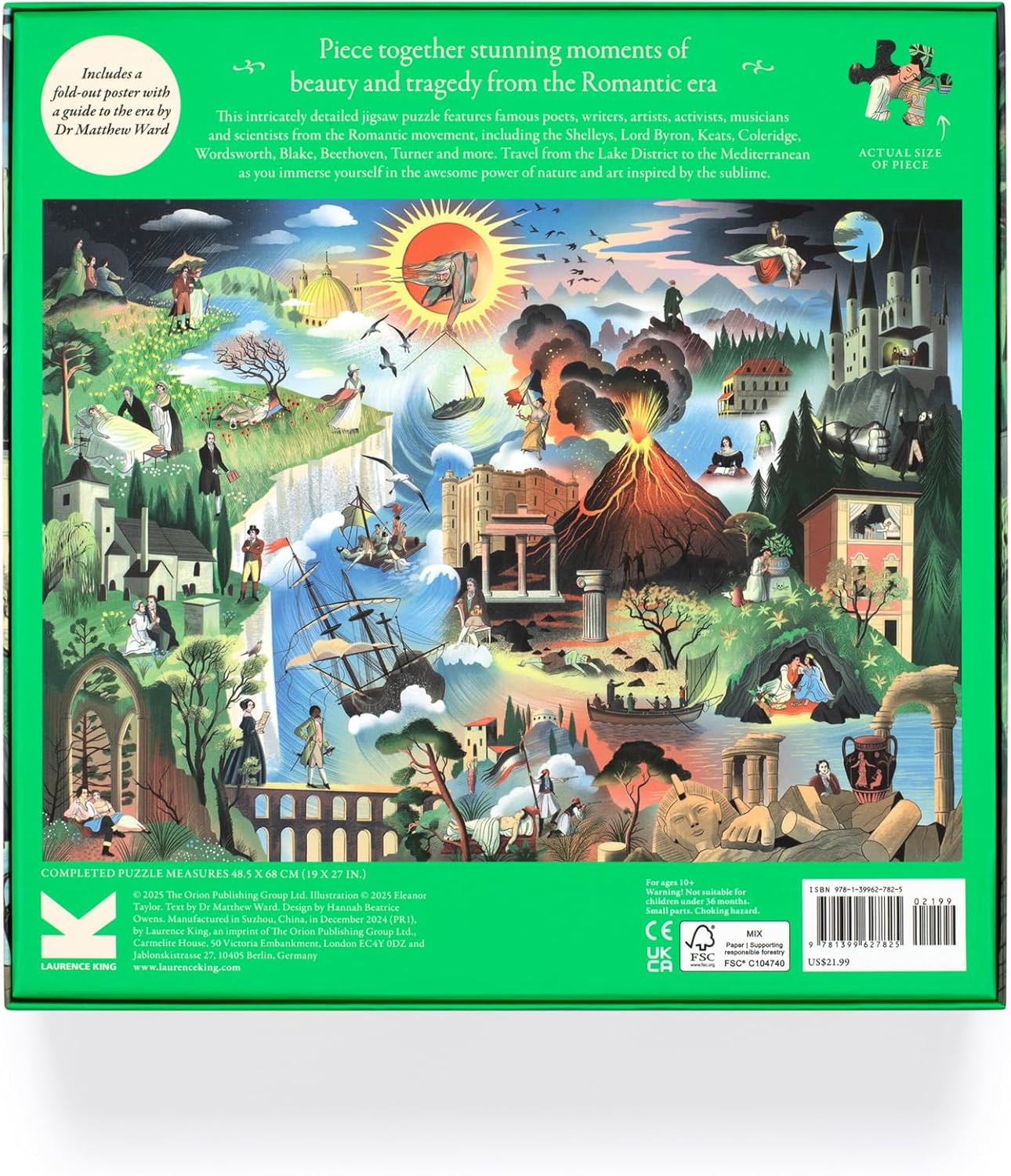 The World of The Romantics: 1000 Piece Jigsaw Puzzle