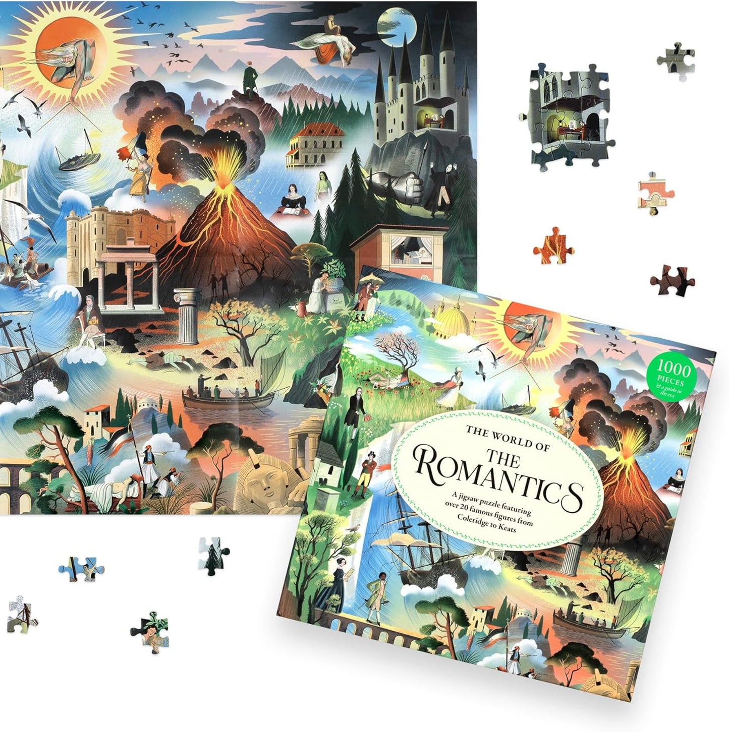 The World of The Romantics: 1000 Piece Jigsaw Puzzle