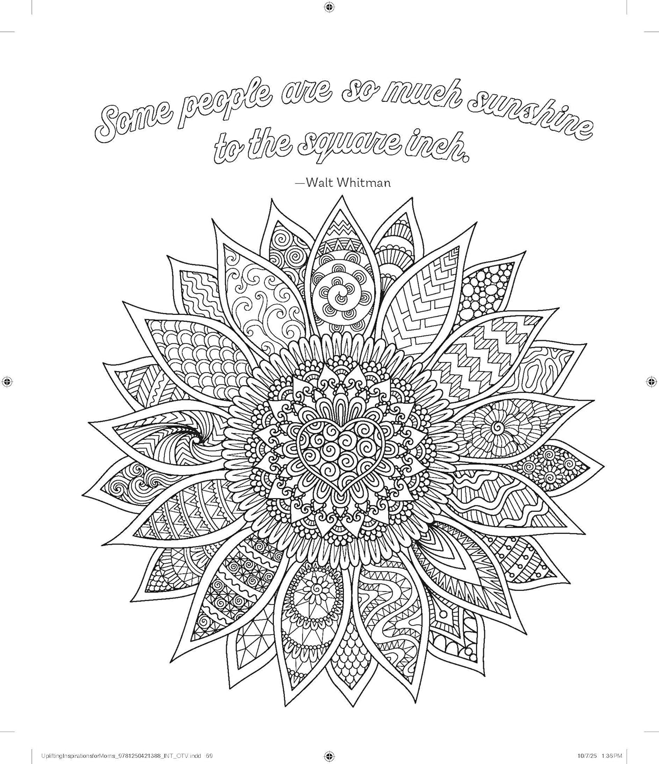 Uplifting Inspriations for Mums: Me-Time Moments to Colour and Enjoy - Chloe Standish