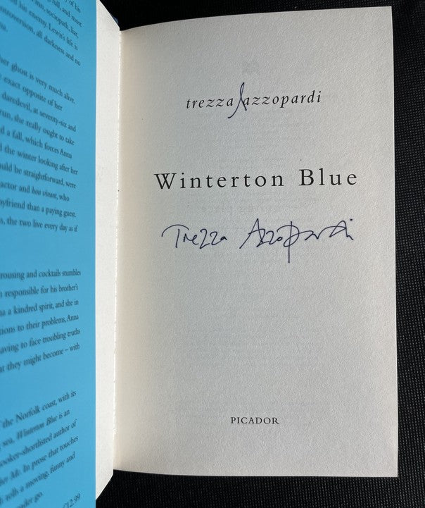 Winterton Blue - Trezza Azzopardi - SIGNED FIRST EDITION