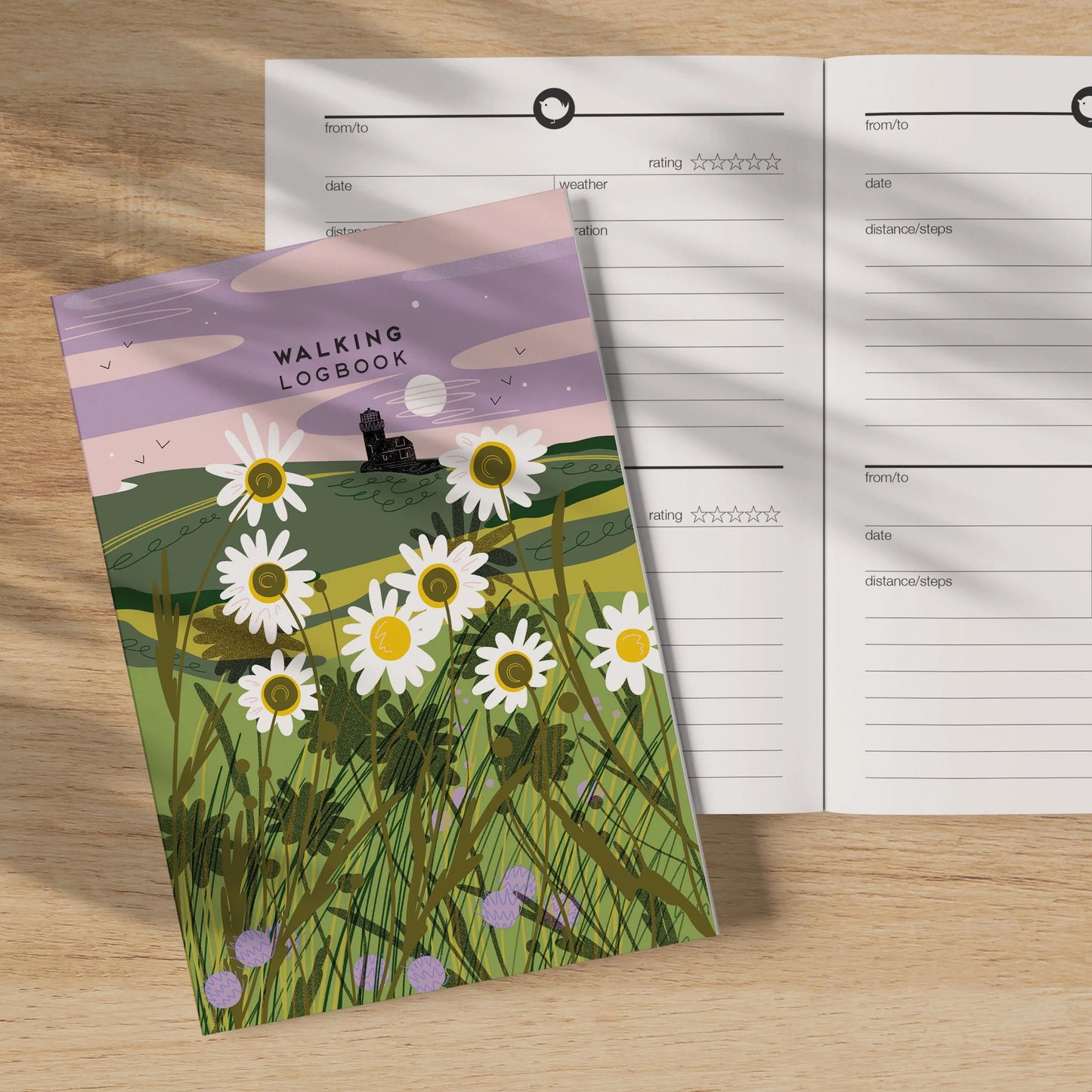 Walking Logbook (Wild Flowers)- Onneke