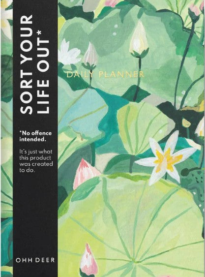 Water Lilies Daily Planner