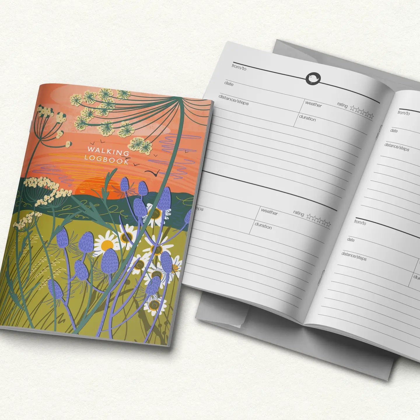 Walking Logbook (Painted Sky) - Onneke