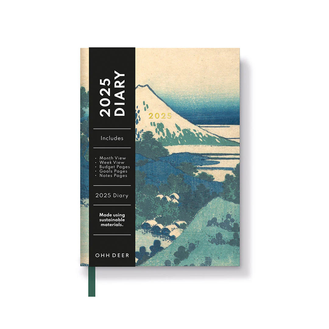 Woodblock Mountains 2025 Diary