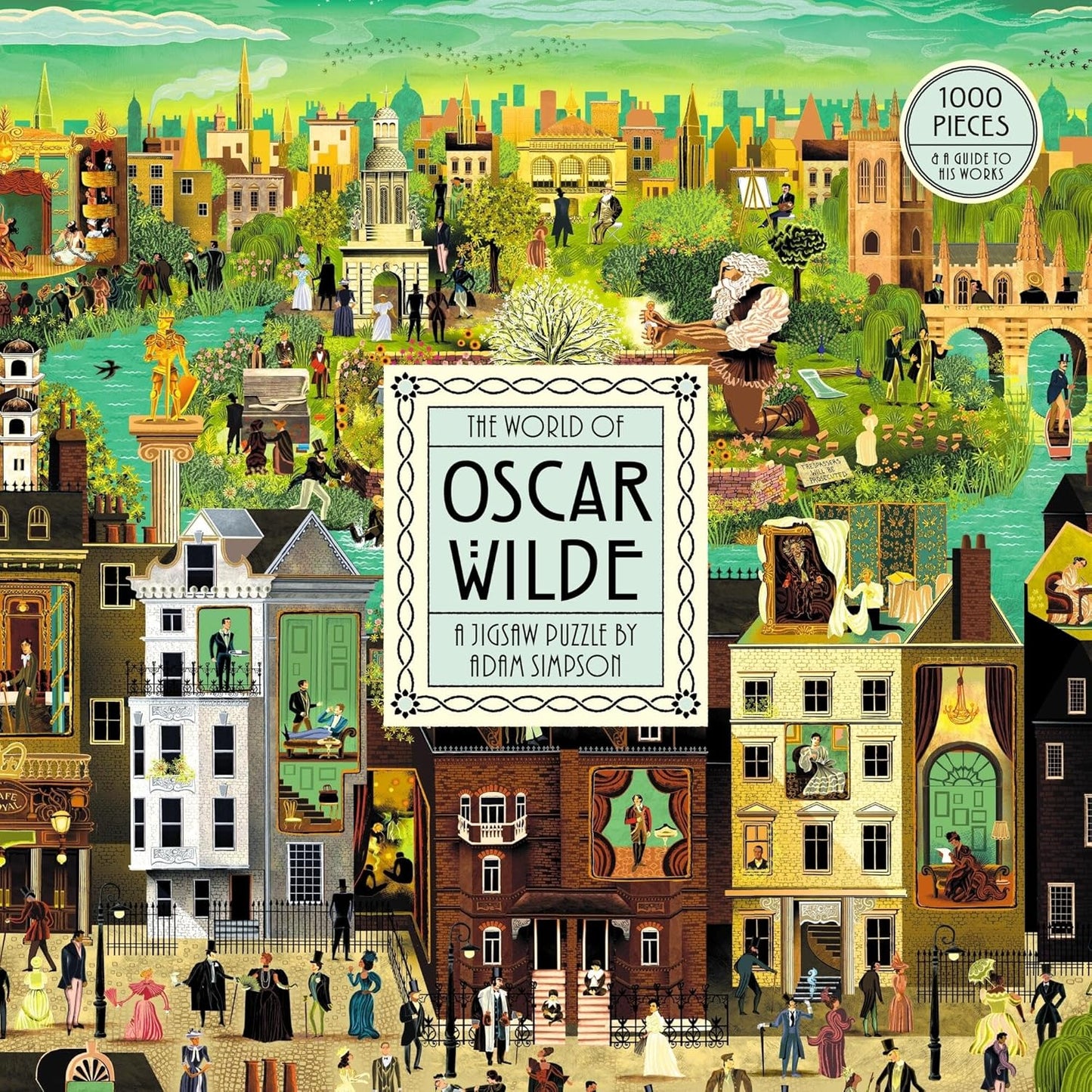 The World of Oscar Wilde: 1000 Piece Jigsaw Puzzle