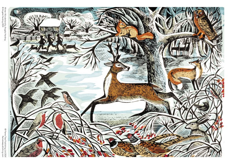 Angela Harding: Winter Wonderland: A 1000-piece Jigsaw Puzzle