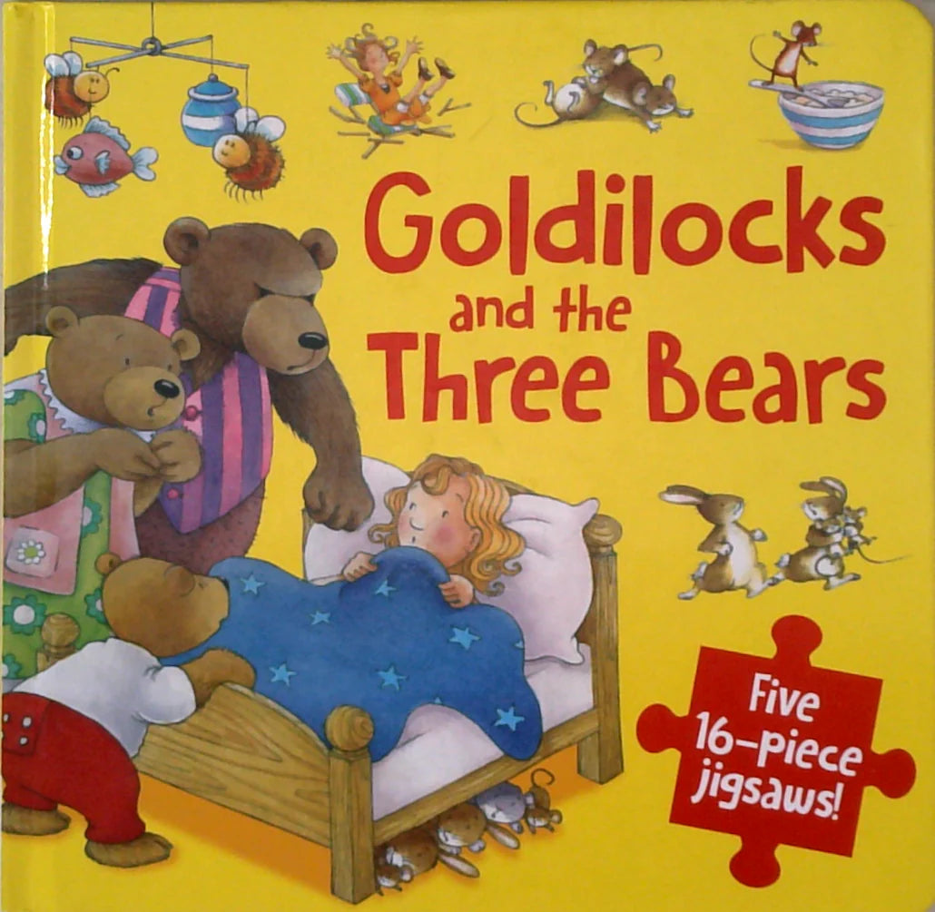 Goldilocks and the Three Bears: Five 16-Piece Jigsaws