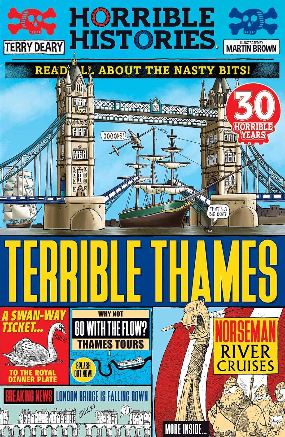 Horrible Histories: Terrible Thames - Terry Deary | Martin Brown