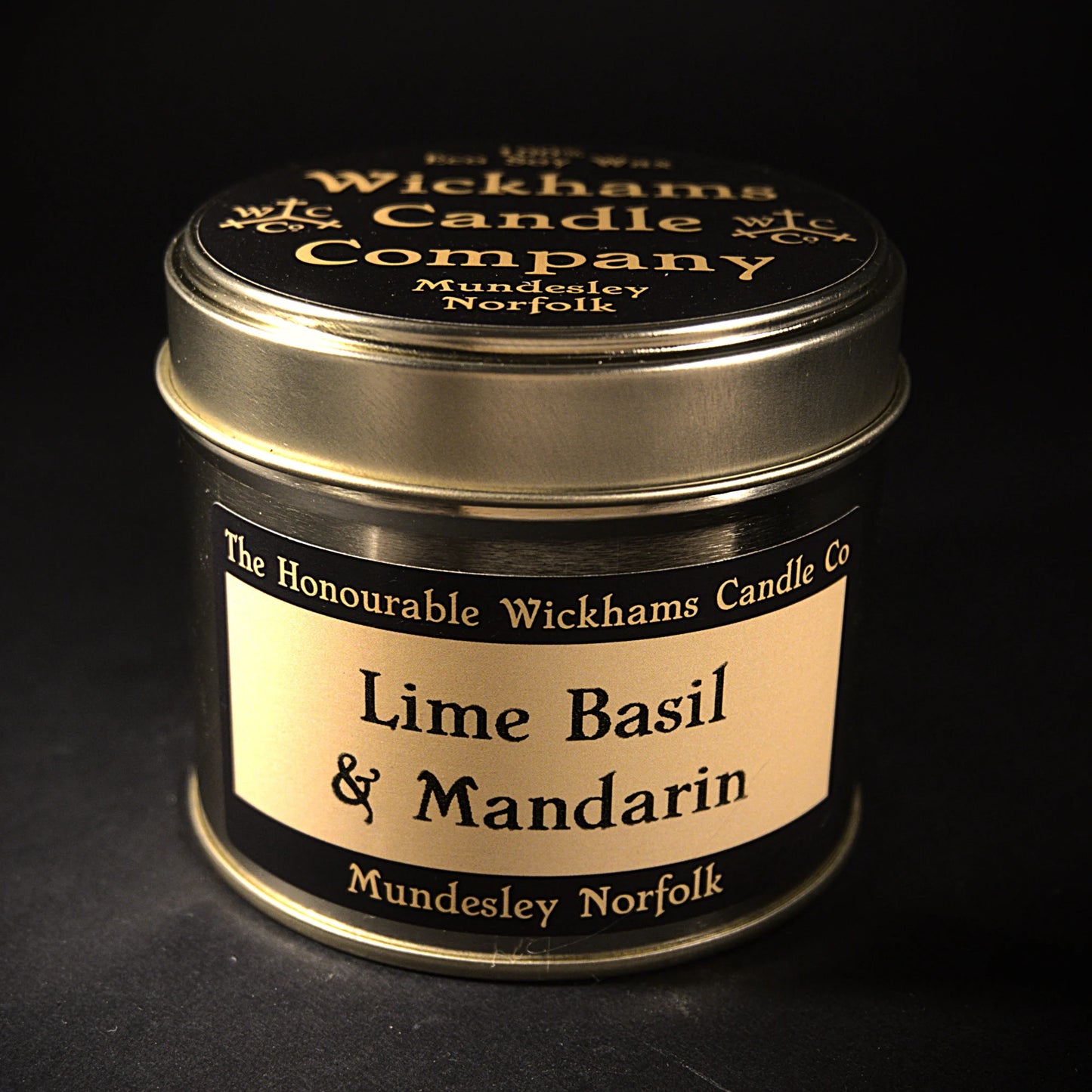 The Honourable Wickham's Candle Company: Lime, Basil and Mandarin