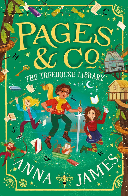 The Treehouse Library (Pages & Co. Series #5) - Anna James
