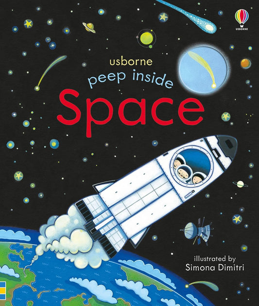 Peep Inside Space - Anna Milbourne | Simona Dimitri