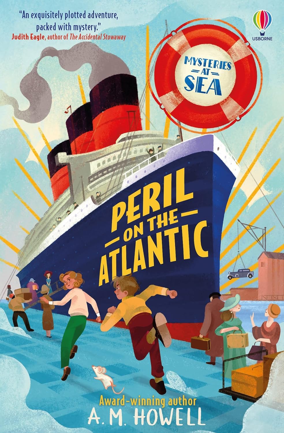 Peril on the Atlantic - A. M. Howell (Mysteries at Sea #1)