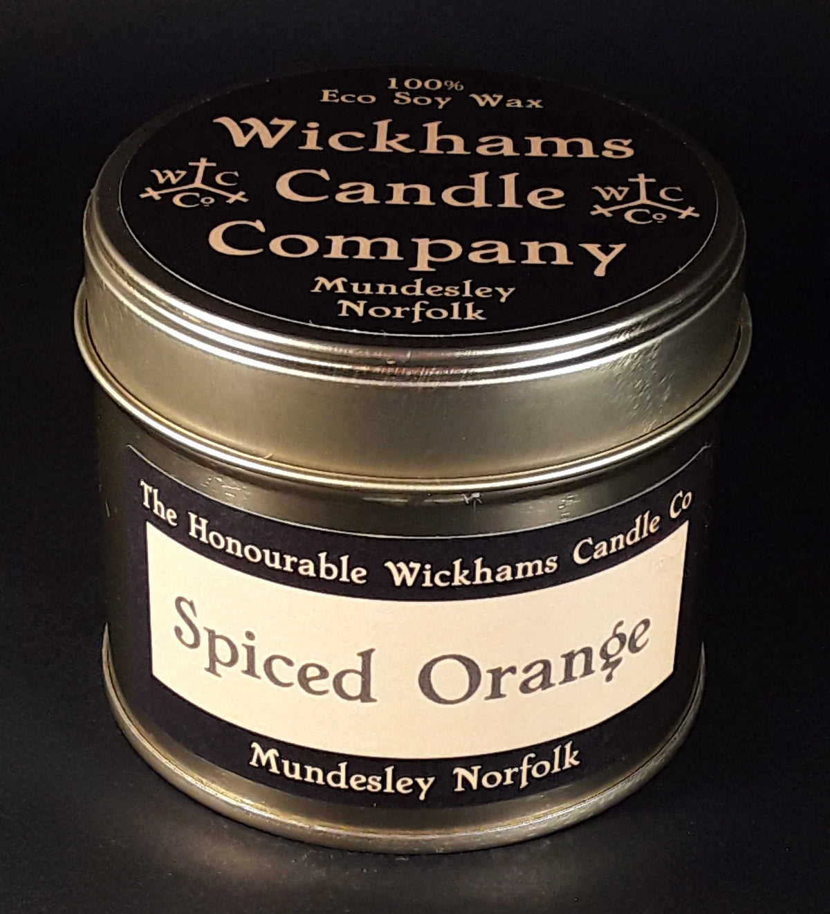 Spiced Orange Candle - The Honourable Wickham's Candle Company