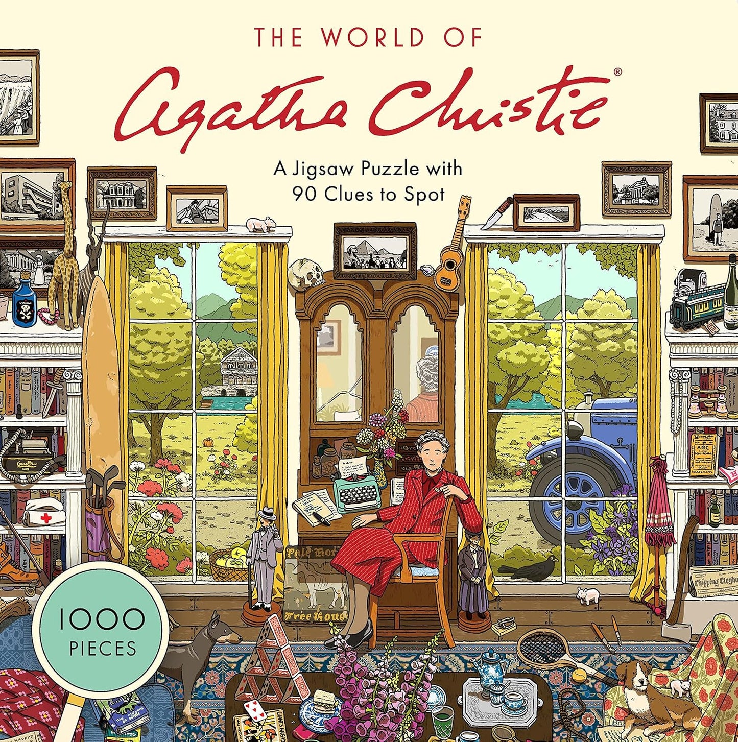 The World of Agatha Christie: 1000 Piece Jigsaw Puzzle