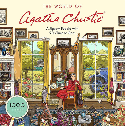 The World of Agatha Christie: 1000 Piece Jigsaw Puzzle