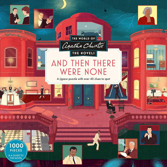 The World of Agatha Christie And Then There Were None: 1000 Piece Jigsaw Puzzle